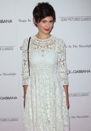 Audrey Tautou en Dolce&Gabbana