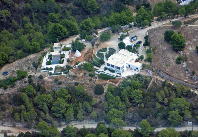 L'immense villa de Jade Jagger à Ibiza