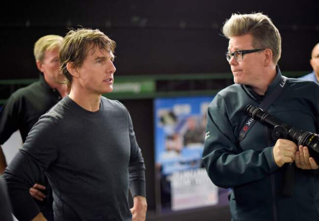 Tom Cruise et Christopher McQuarrie sur le tournage de MI5