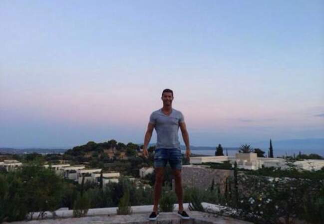 Cristiano Ronaldo s'est remis de ses désillusions du Mondial à Mykonos