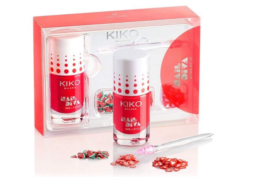 Kiko, kit nail art 3D, 8,90€