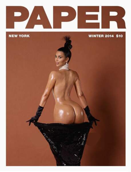 En 2014, Kim Kardashian "casse internet" en posant en une de Paper, entièrement nue