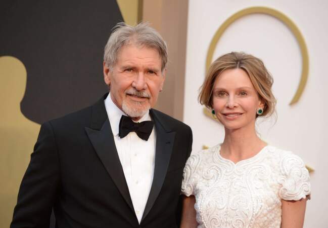 Harrison Ford, Indiana Jones et Han Solo réunis en une seule et même personne. Quelle chance a Calista Flockhart !