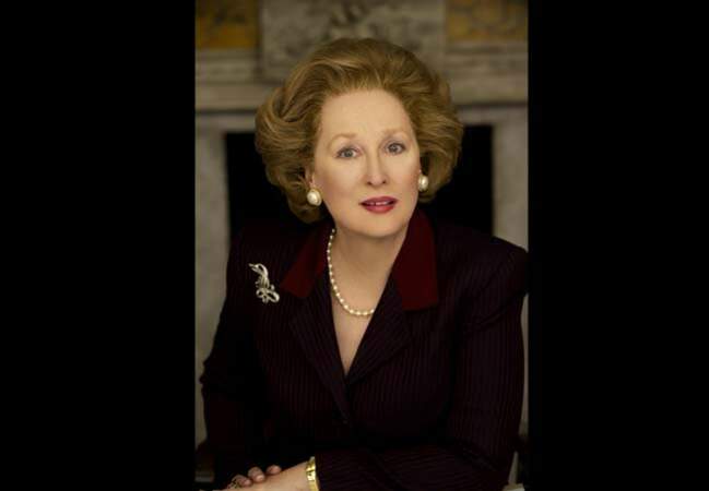 Meryl Streep en Margaret Thatcher (La Dame de Fer, de Phyllida Lloyd, 2012)
