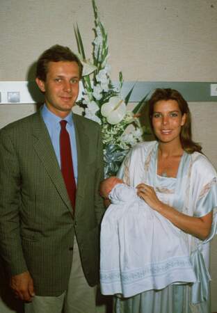 Naissance de Charlotte Casiraghi en août 1986