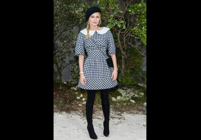 Diane Kruger au défilé haute couture Printemps-Été 2013