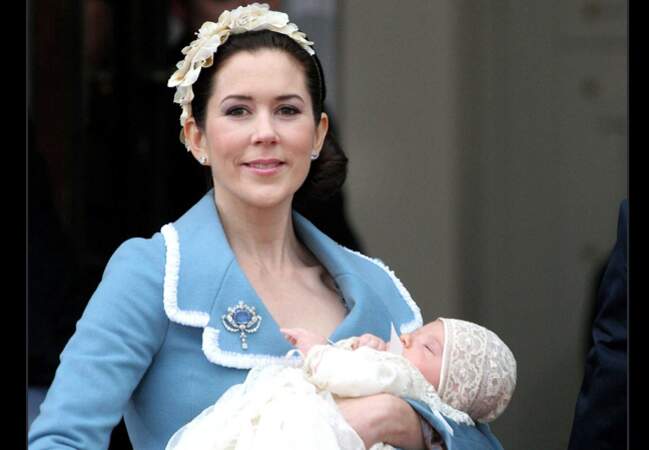 26 janvier 2006 Baptême de Christian, fils de la Princesse Mary de Danemark et du prince Frederik de Danemark