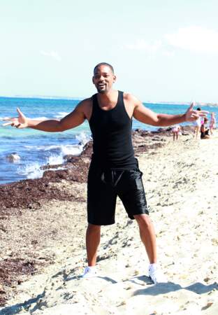 Will Smith a jeté son dévolu sur la plage d'Ibiza