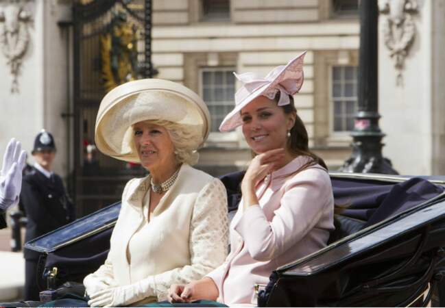 La duchesse de Cornouailles, Camilla et Kate Middleton