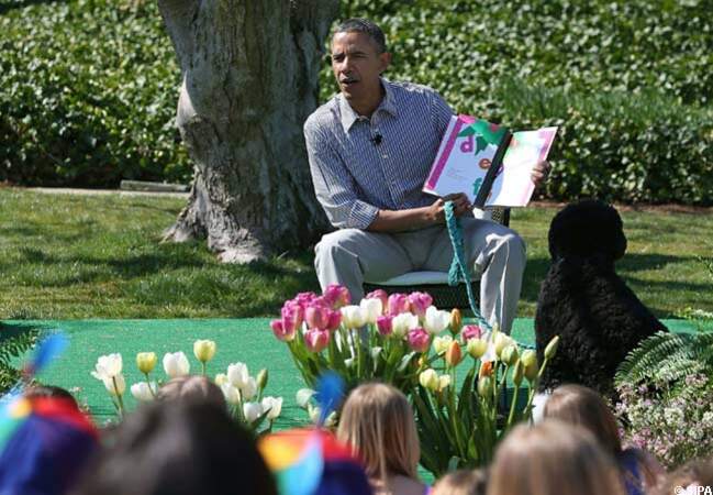 Barack Obama, président des enfants