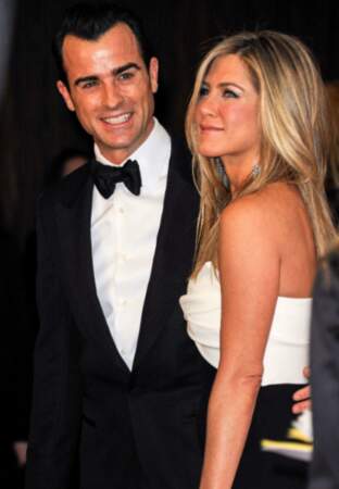 Le couple Jennifer Aniston -Justin Theroux a été unaimement salué par la critique mode ce soir là