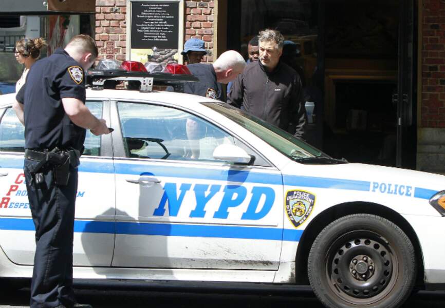 Alec Baldwin et les policiers de New-York