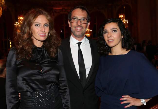 Nicolas Hieronimus, Vice-Président L'Oréal avec Sylvie Hoarau et Aurélie Saada du groupe Brigitte 
