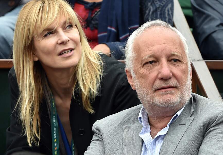 L'acteur François Berléand et la journaliste Patricia Hervé