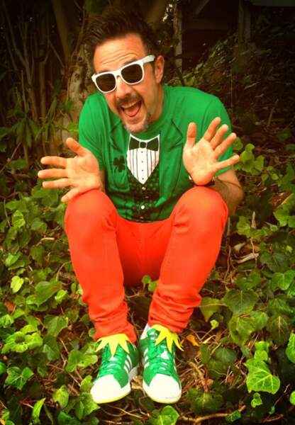 David Arquette aux couleurs de la Saint Patrick