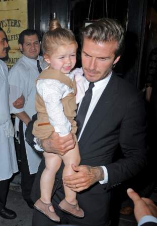 Harper et David Beckham