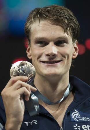 Yannick Agnel, 21 ans, accumule les médailles d'or en natation