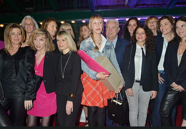 Le jury du prix de la Closerie des Lilas 2014 avec Lola Lafon la lauréate 