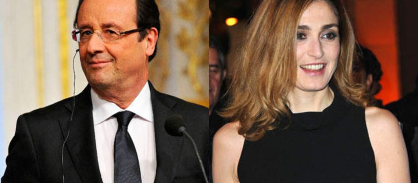 Janvier: Closer dévoile la liaison entre Julie Gayet et le président François Hollande
