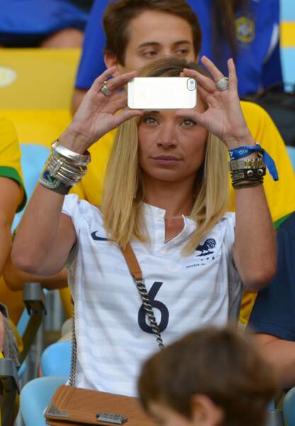 Fiona Cabaye, supportrice toujours aussi concentrée