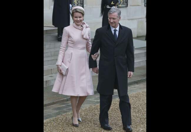 Le roi et la reine de Belgique