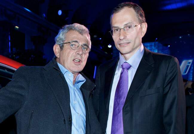 Michel Boujenah et Serge Naudin (Président du directoire de BMW Groupe France)