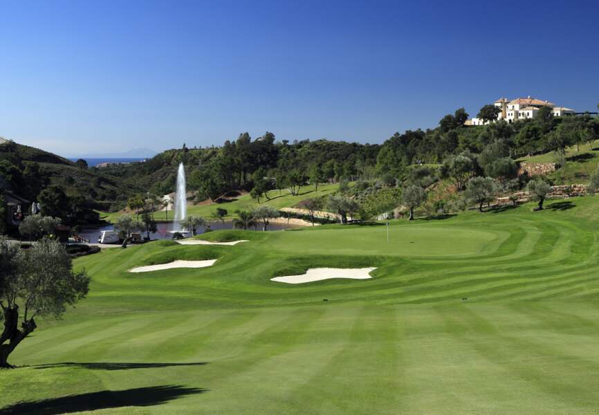 Le parcours de golf du Marbella Club. David Beckham y a déjà frappé la balle.