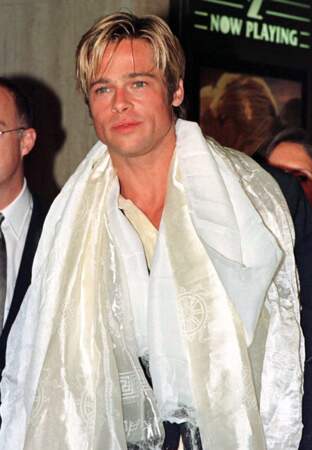 Brad Pitt à la première de Sept ans au Tibet en 1997
