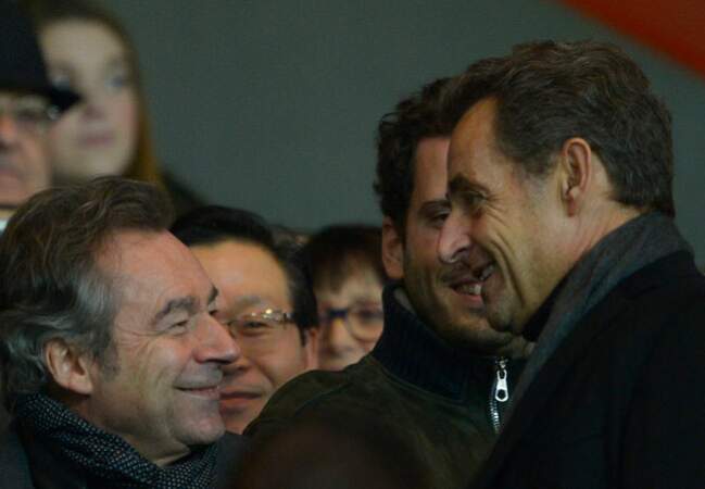 Michel Denisot et Nicolas Sarkozy