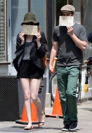Emma Stone et Andrew Garfield