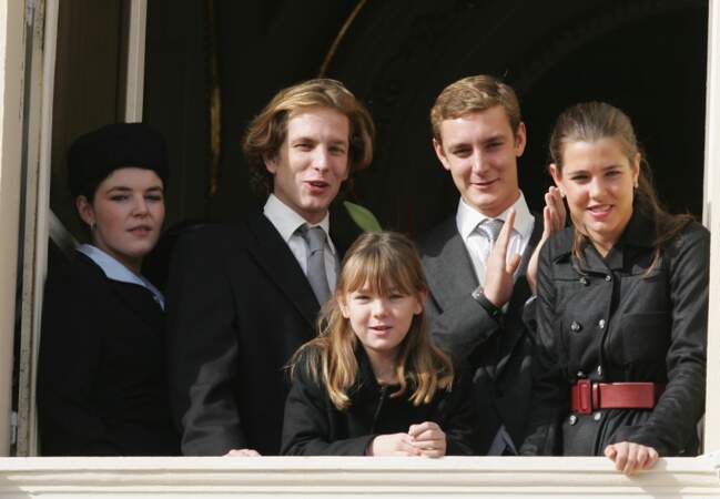 En 2009, Charlotte et sa famille lors de la fête nationale