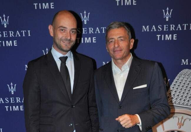 Massimo Carraro (CEO du Groupe Morellato) et Guido Giovannelli (Directeur Général de Maserati West Europe)