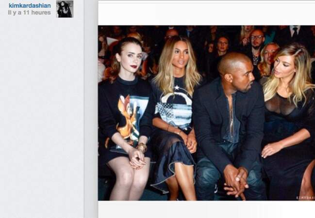 Kim Kardashian et Kanye West sont à Paris