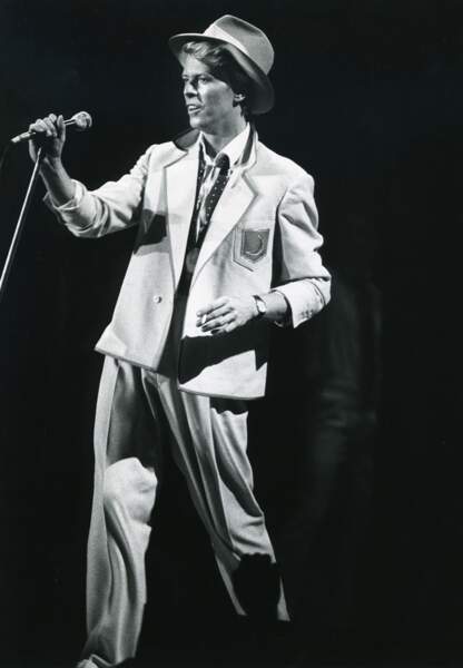 David Bowie au Vorst Natonaal de Bruxelles en 1983
