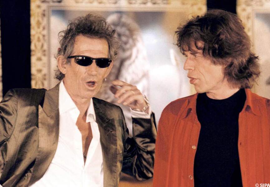 Mick Jagger et Keith Richards, toujours aussi fringants