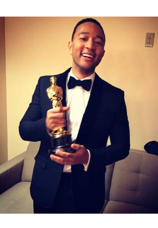 John Legend, Oscar à la main