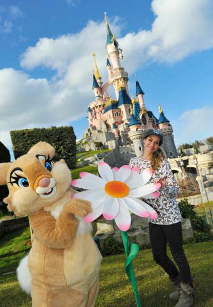 Ingrid Chauvin à Disneyland Paris