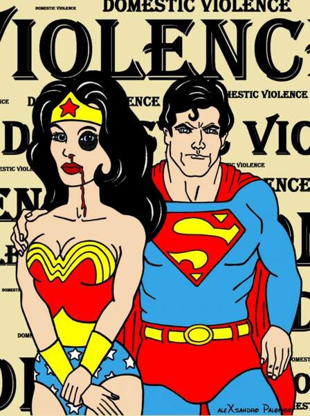 Super Woman et Superman