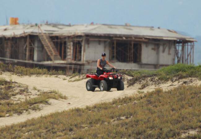 Justin Theroux à Cabo San Lucas