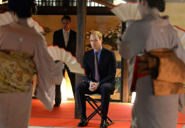 Il visitait samedi les studios de la NHK, l'unique organisme de radio-télédiffusion public du Japon