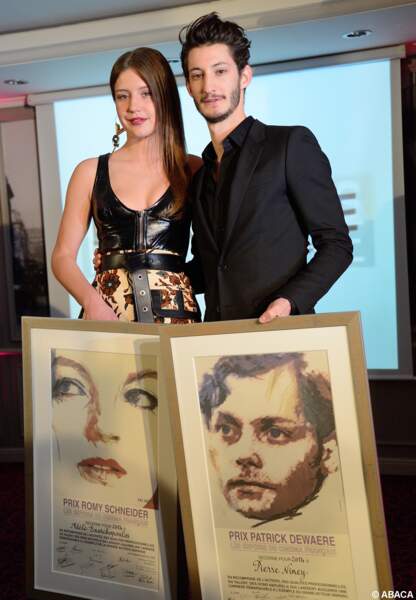 Adèle Exarchopoulos et Pierre Niney reçoivent le prix Romy Schneider et Patrick Dewaere