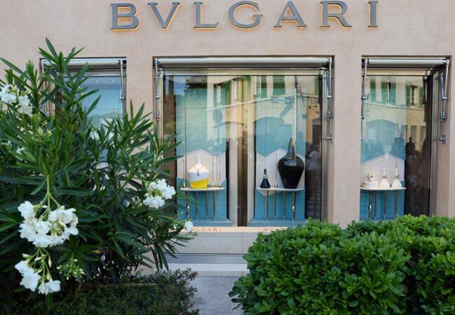 La nouvelle boutique bulgari à Saint-Tropez