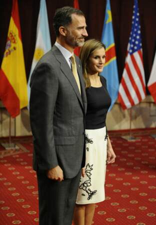 Le roi Felipe VI et la reine Letizia d'Espagne sont fidèles au rendez-vous