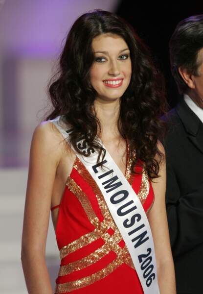 Sophie Vouzelaud, première dauphine à l'élection de Miss France 2007