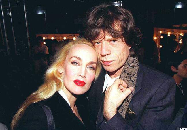 Mick Jagger et Jerry Hall, amoureux fous