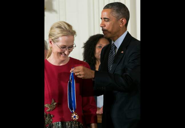 Barack Obama et Meryl Streep: POTUS présente sa Médaille de la Liberté