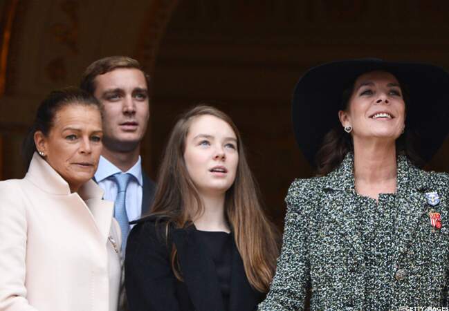 Stéphanie de Monaco, Caroline et ses enfants, Pierre et Alexandra