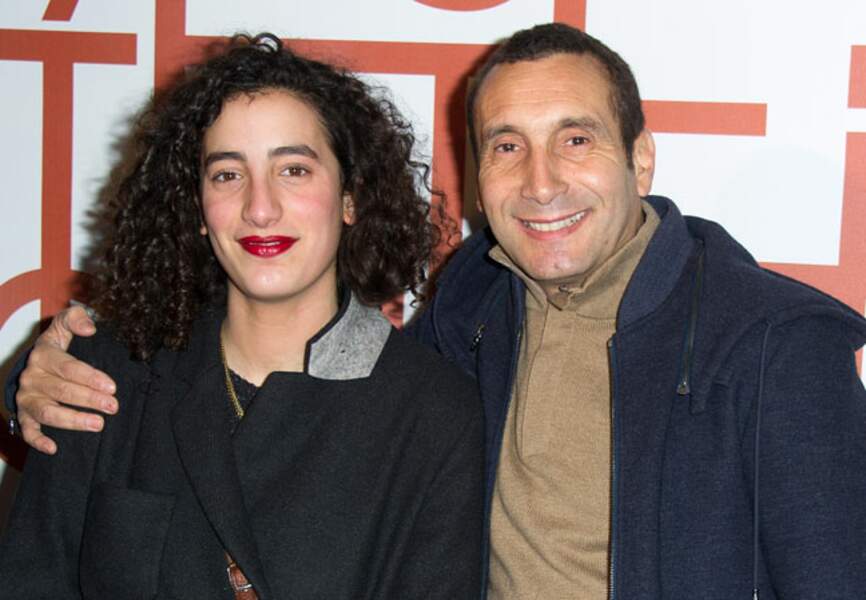 Zinedine Soualem et sa fille