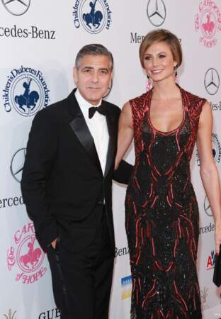 Fin 2011, George Clooney tombe sous le charme de Stacy Keibler