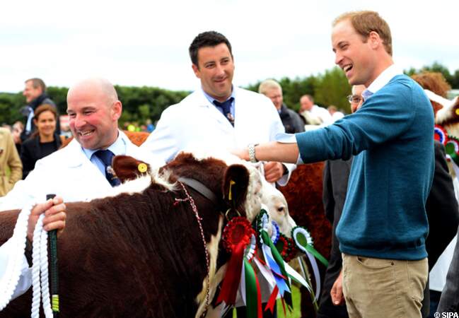 Le prince William adore les bêtes